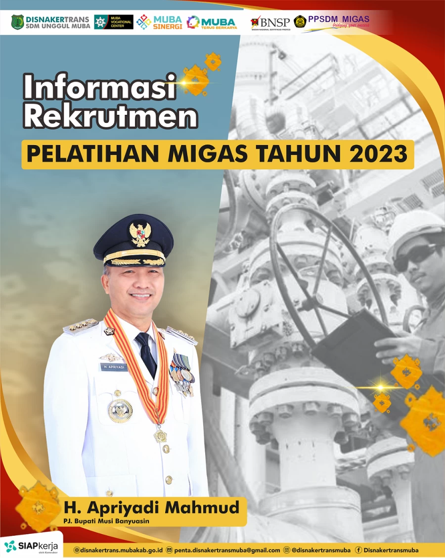 Informasi Rekrutmen Pelatihan Sertifikasi Migas